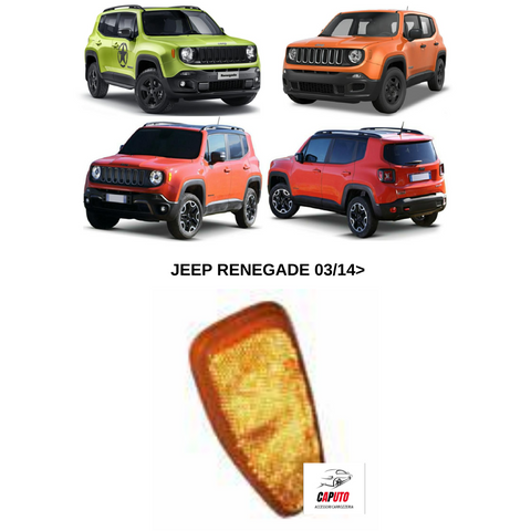 CATADIOTTRO LATO SX ARANCIO JEEP RENEGADE 03/14>