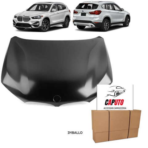 COFANO ANTERIORE BMW X1 09/15> ALLUMINIO