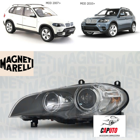 FARO SX BIXENO D1S C/MOTORE ELETTRICO SENZA CENTRALINA BMW X5 E70 04/10>