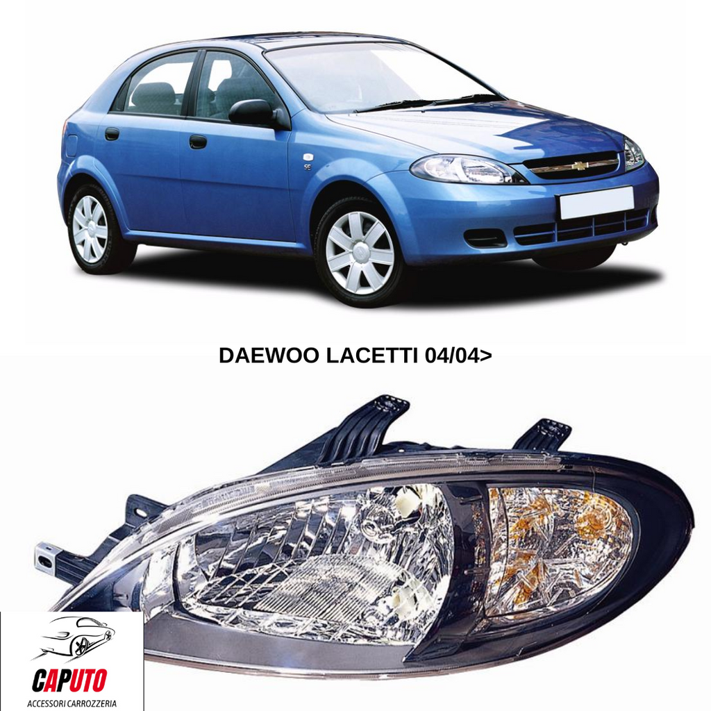 FARO DX H4 PREDISPOSTO REGOLATORE ELETTRICO CHEVROLET LACETTI 04/04>