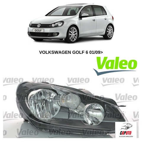 FARO DX H7-H15 PREDISPOSIZIONE REGOLATORE ELETTRICO VOLKSWAGEN GOLF 6 01/09>