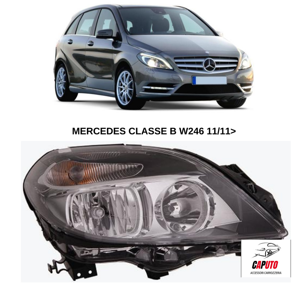 FARO DX 2H7 CON/MOTORE ELETTRICO MERCEDES CLASSE B W246 11/11>