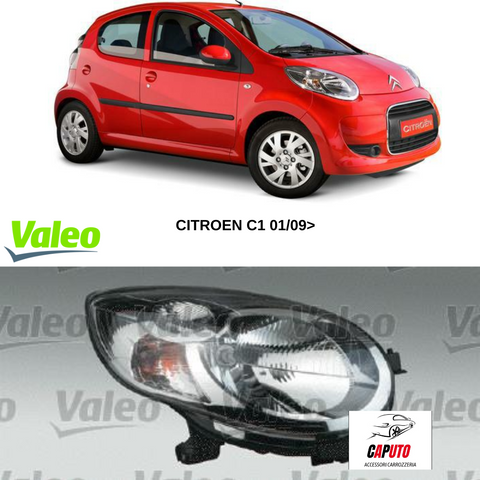 FARO SX H4 C/MOTORE ELETTRICO CITROEN C1 06/05>