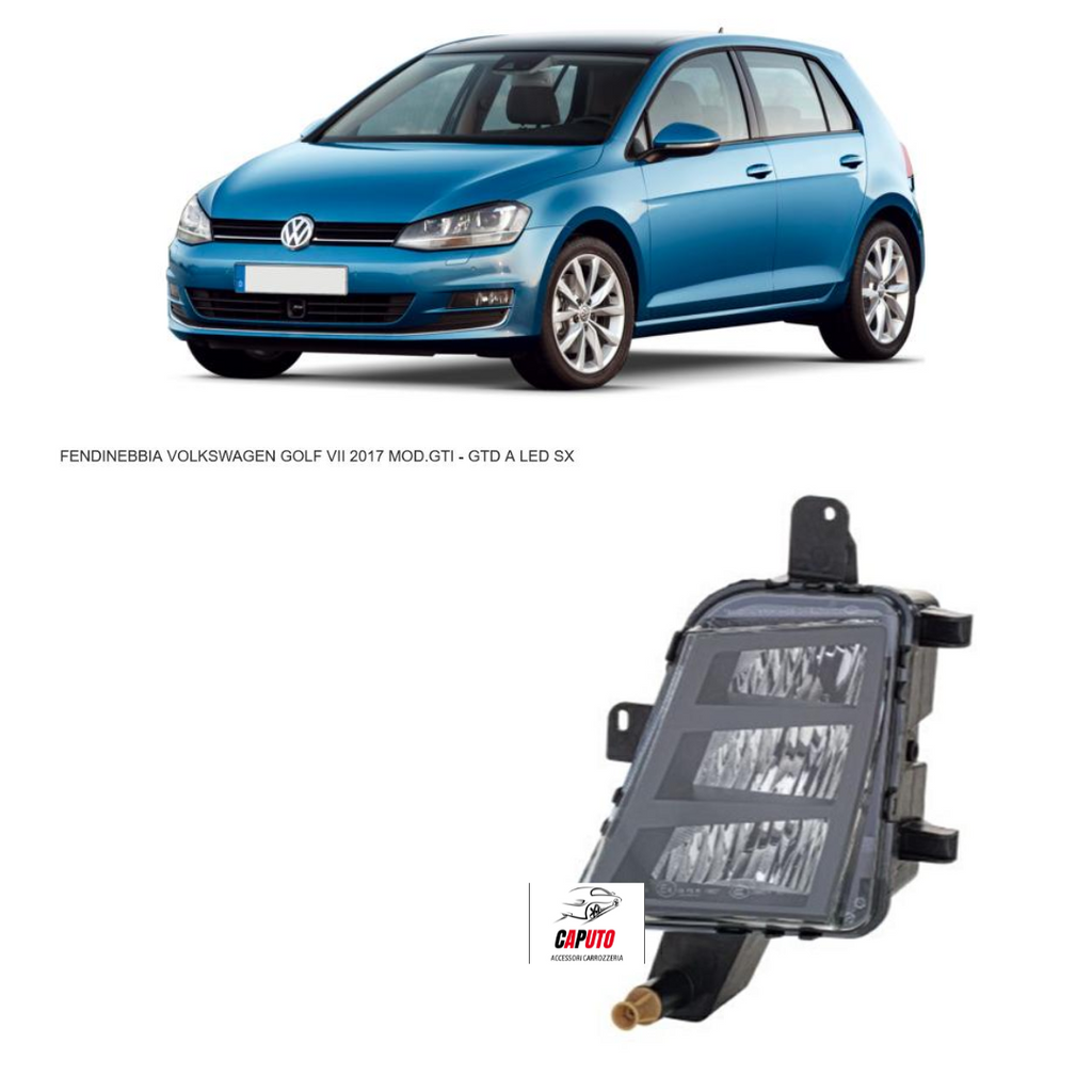 FENDINEBBIA SX A LED VOLKSWAGEN GOLF 7 01/17> GTI/GTD