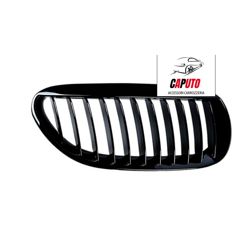 GRIGLIA ANTERIORE/DX CROMATURA-NERA BMW SERIE 6 E63/E64 01/04>