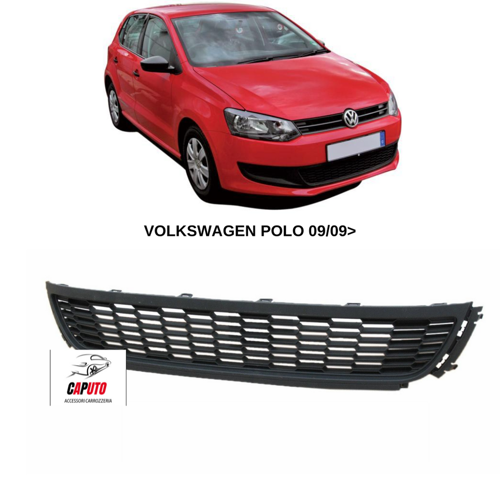 GRIGLIA PARAURTI ANTERIORE VOLKSWAGEN POLO 09/09>