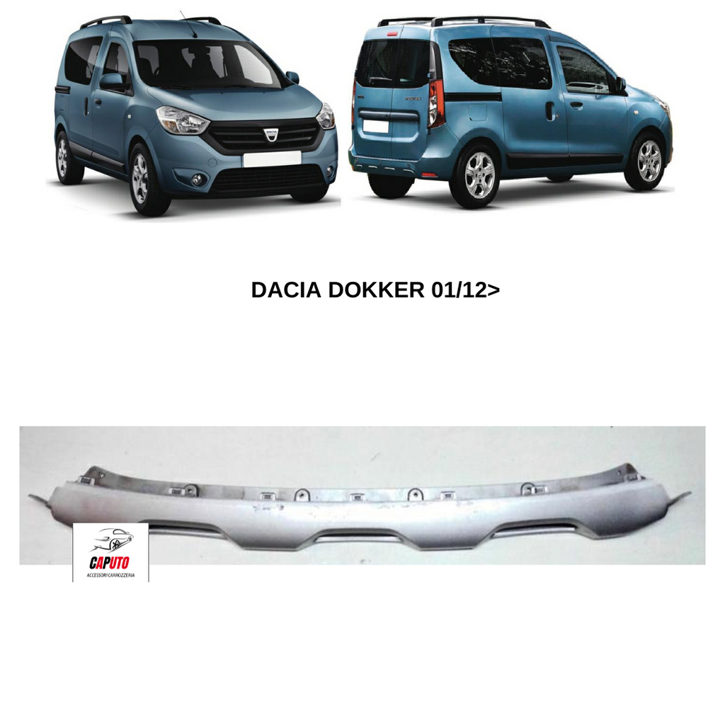 Modanatura Paraurti Centrale Inferiore per Dacia Lodgy (01/12>) e Dokker (01/12> - 02/17>)