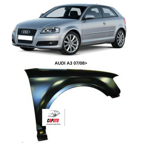 PARAFANGO ANTERIORE/DX AUDI A3 07/08>