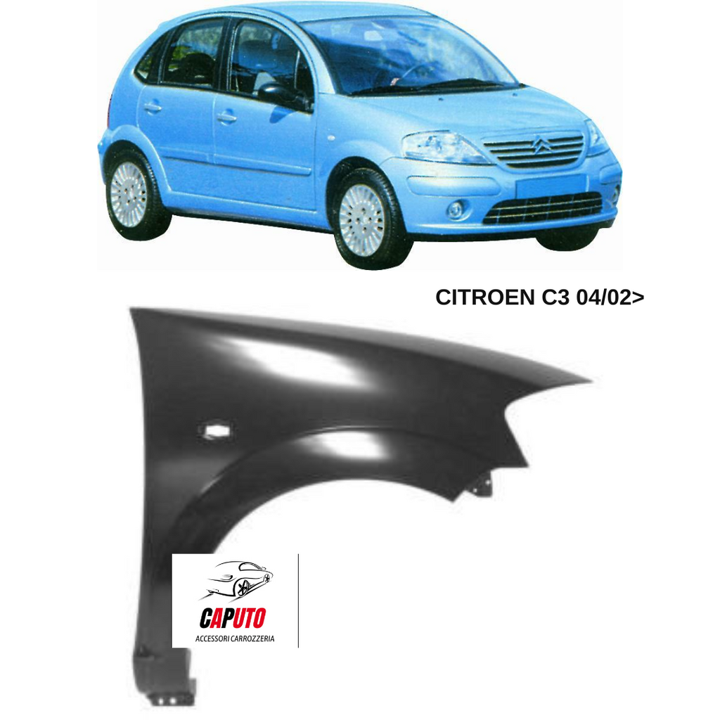 PARAFANGO ANTERIORE/DX CITROEN C3 04/02>09/05