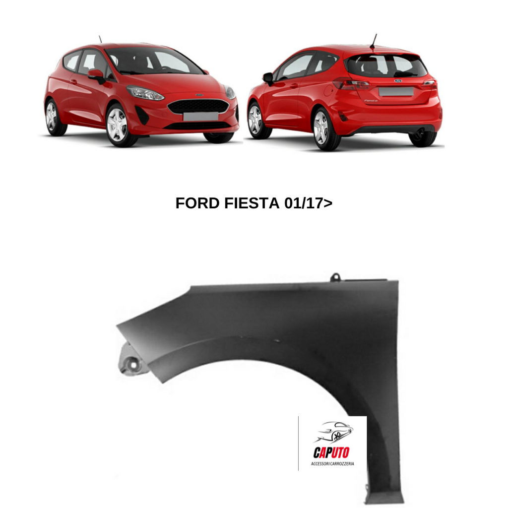 PARAFANGO ANTERIORE/SX FORD FIESTA 01/17> -TUV-