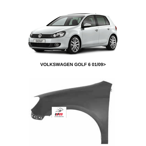 PARAFANGO ANTERIORE/SX VOLKSWAGEN GOLF 6 01/09> NO MODELLO R20