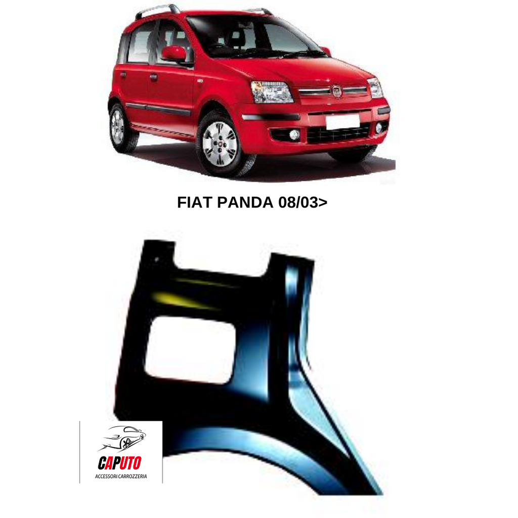 PARAFANGO POSTERIORE/DX FIAT PANDA 08/03>