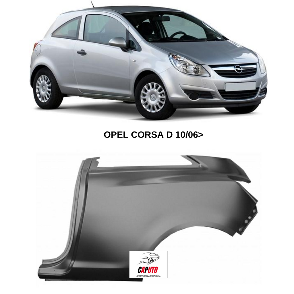 PARAFANGO POSTERIORE/SX OPEL CORSA D 3PORTE 10/06>