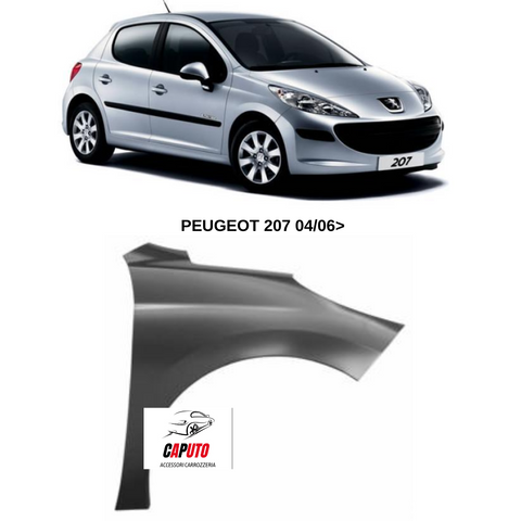 PARAFANGO ANTERIORE/DX PEUGEOT 207 04/06>