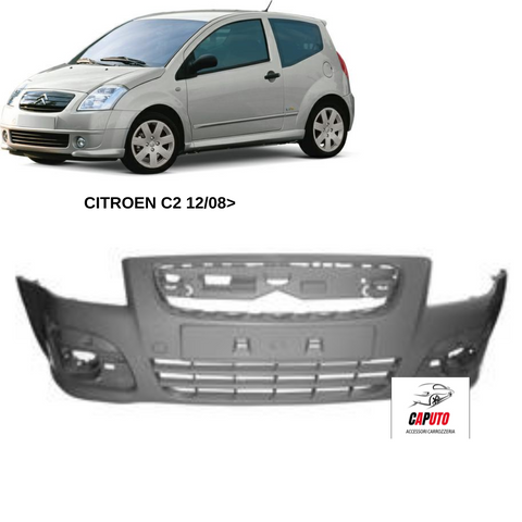 PARAURTI ANTERIORE CITROEN C2 12/08> -TUV-ES-