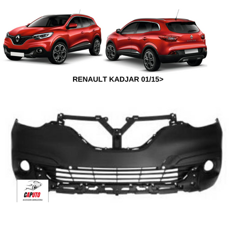 PARAURTI ANTERIORE PRIMERIZZATO C/FENDINEBBIA RENAULT KADJAR 01/15>