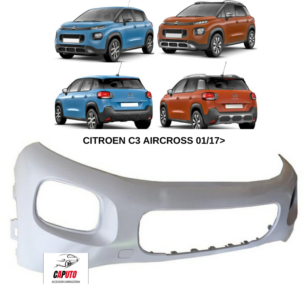 PARAURTI ANTERIORE PRIMERIZZATO CITROEN C3 AIRCROSS 01/17>