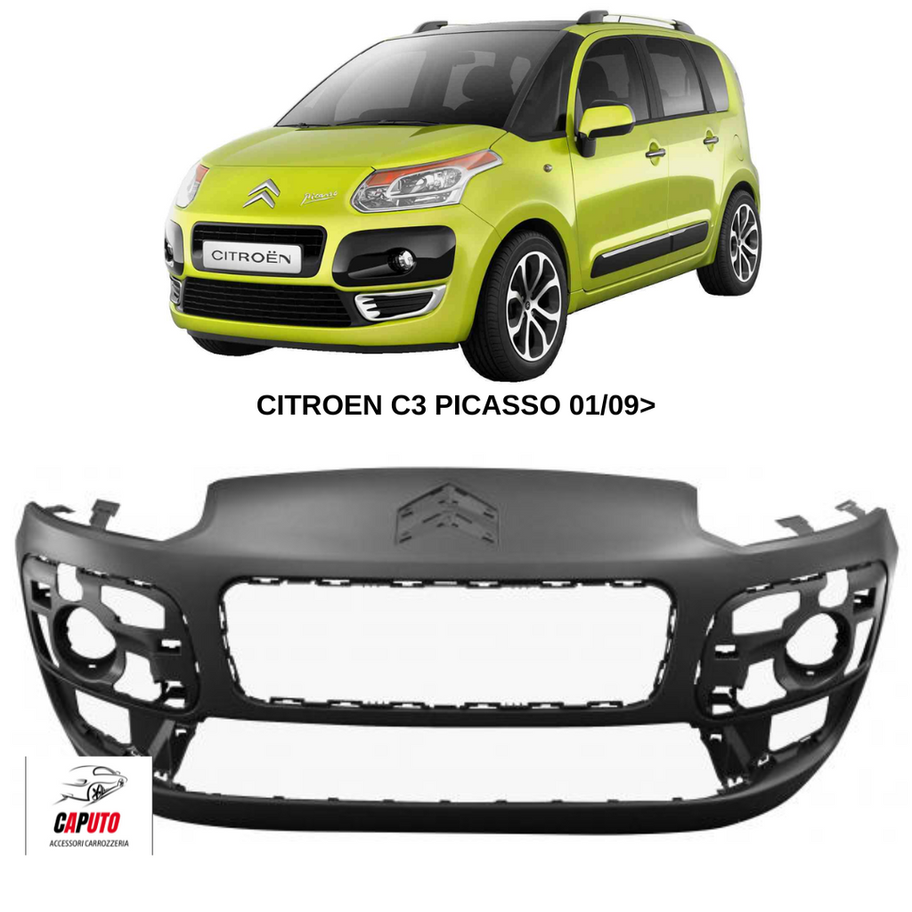 PARAURTI ANTERIORE PRIMERIZZATO CITROEN C3 PICASSO 01/09>09/12