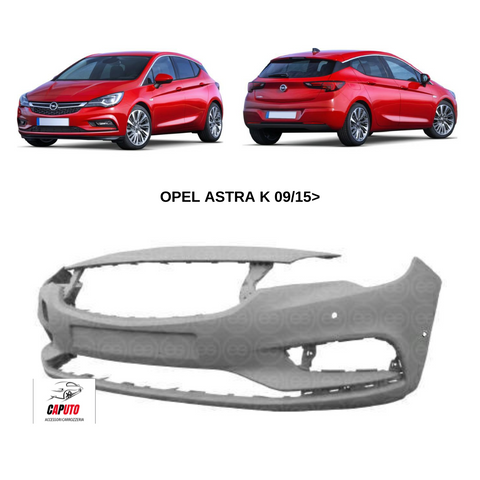 PARAURTI ANTERIORE PRIMERIZZATO C/PDC+PA FORI SENSORI OPEL ASTRA K 09/15>