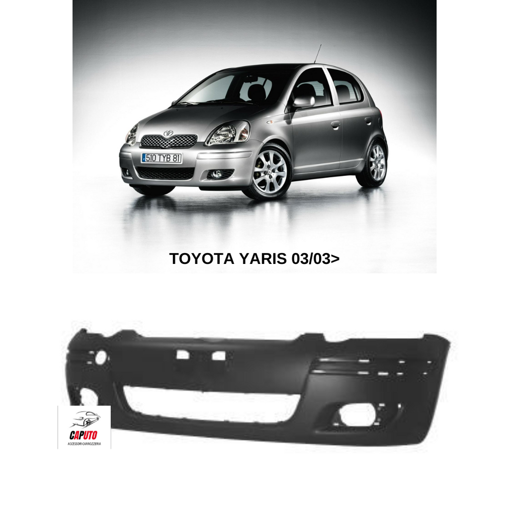 PARAURTI ANTERIORE PRIMERIZZATO TOYOTA YARIS 03/03>12/05