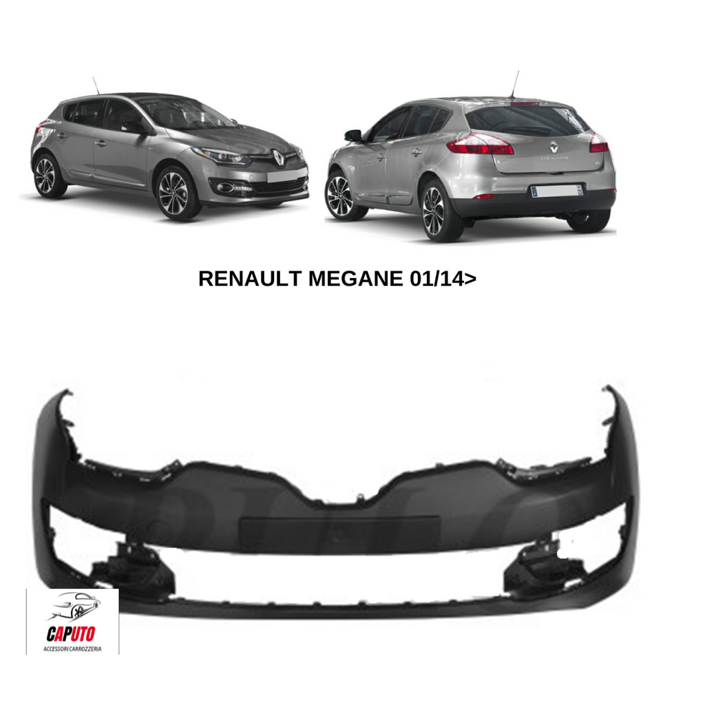 PARAURTI ANTERIORE SENZA/PRIMER RENAULT MEGANE 01/14>