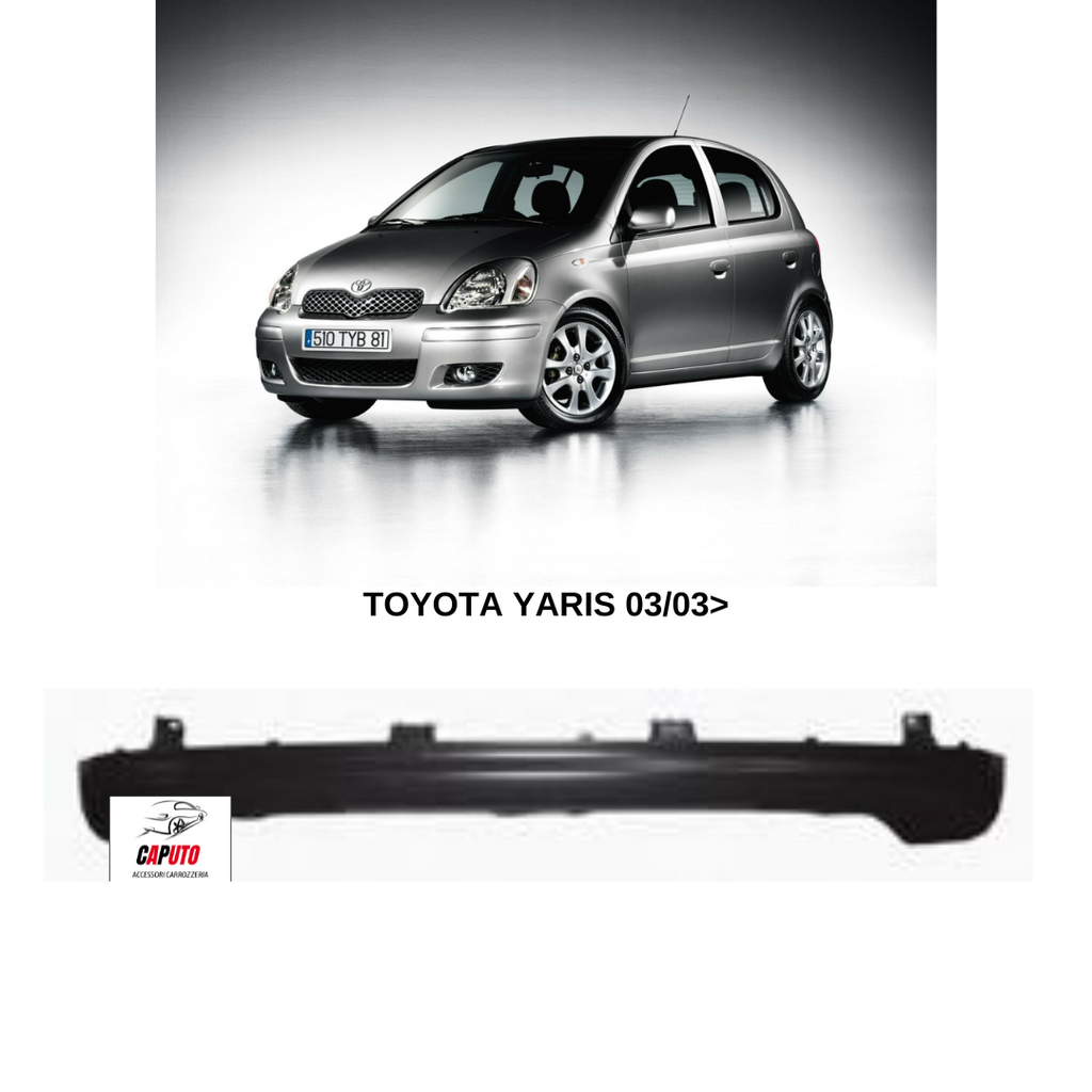 PARAURTI POSTERIORE INFERIORE TOYOTA YARIS 03/03>12/05