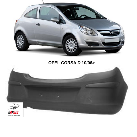 PARAURTI POSTERIORE PRIMERIZZATO OPEL CORSA D 3PORTE 10/06> -TUV-