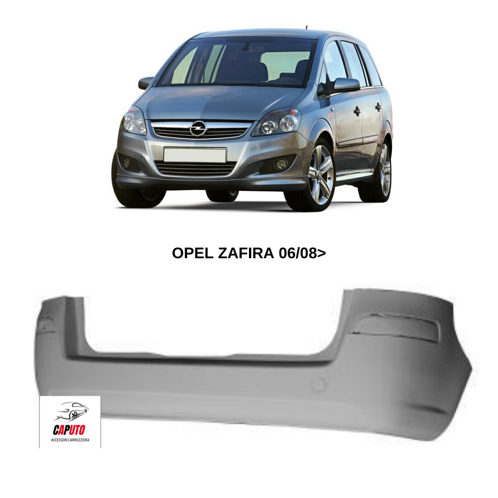 PARAURTI POSTERIORE PRIMERIZZATO OPEL ZAFIRA 05/05>05/08 ZAFIRA 06/08> -TUV-