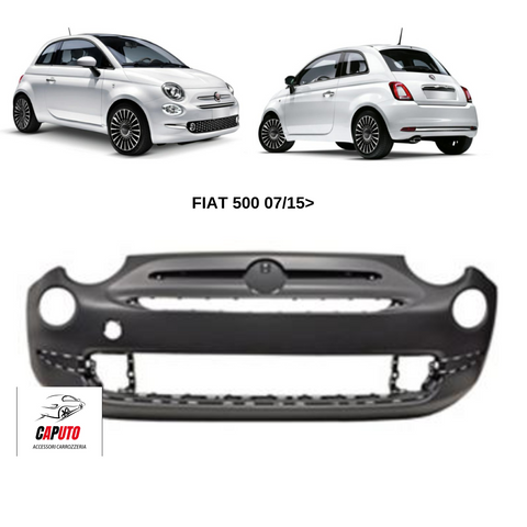 PARAURTI ANTERIORE PRIMERIZZATO FIAT 500 LOUNGE 07/15>