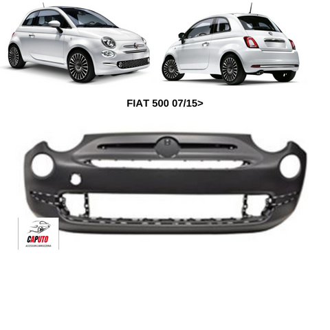 PARAURTI ANTERIORE PRIMERIZZATO FIAT 500 LOUNGE 07/15>