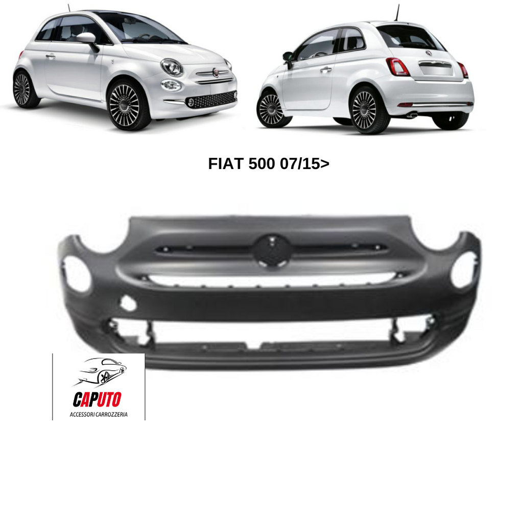 PARAURTI ANTERIORE PRIMERIZZATO FIAT 500 POP 07/15>