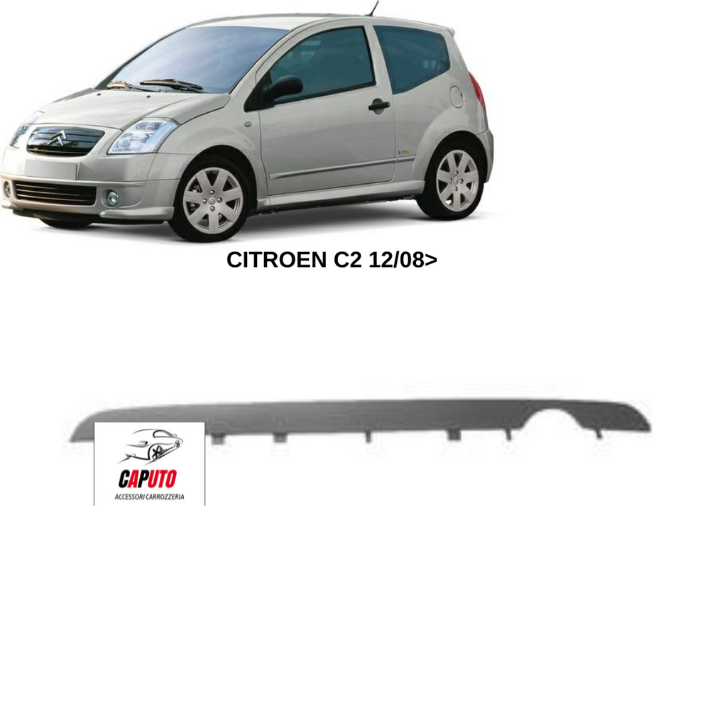 SPOILER PARAURTI POSTERIORE CITROEN C2 10/03>